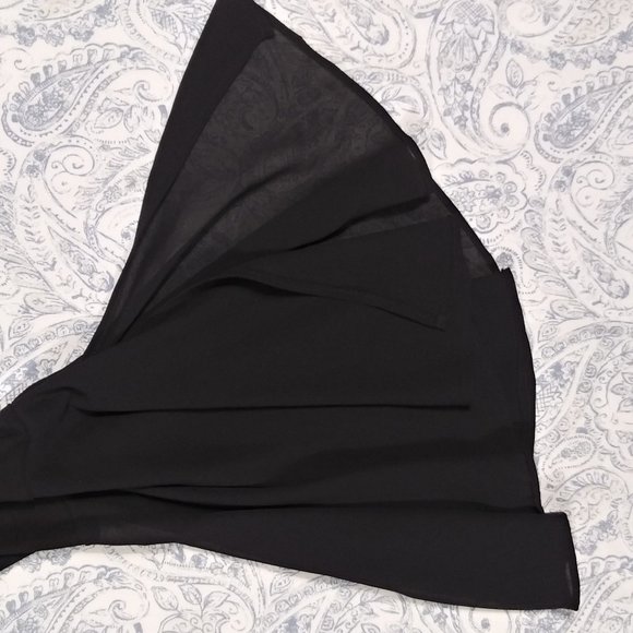 Catherine Malandrino Black Dress w/ Flared Sleeves - Picture 7 of 13